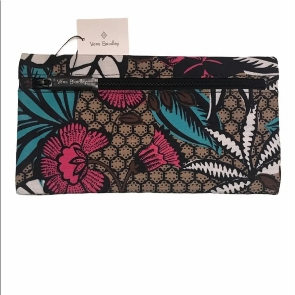Vera Bradley Multicolor Floral Zipper Pouch